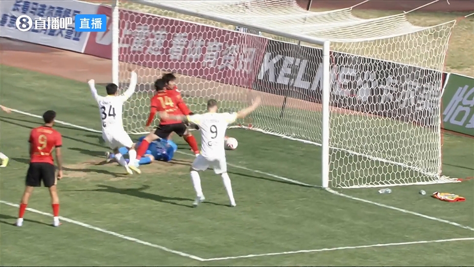 廖均健閃電破門，廣州豹客場(chǎng)1-0領(lǐng)先亞泰