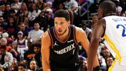 [布克集錦]正負(fù)值+25最高！布克12中5拿下20分6板8助全面數(shù)據(jù) 罰球10中10